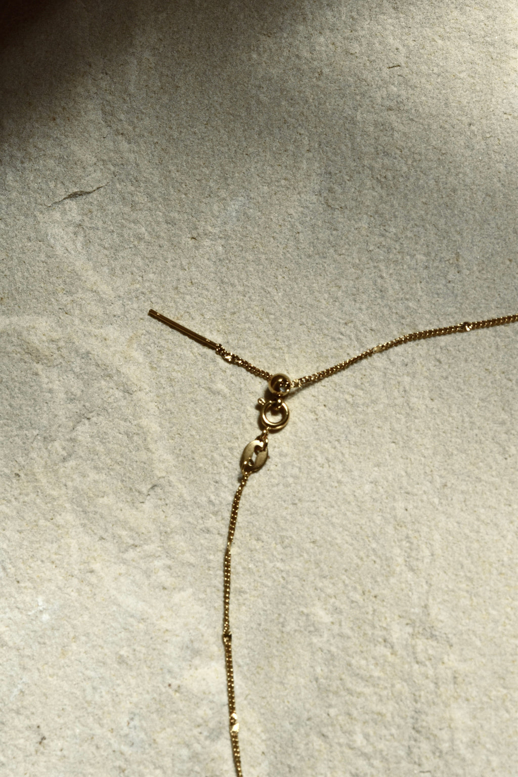 Molten Star Necklace in Gold