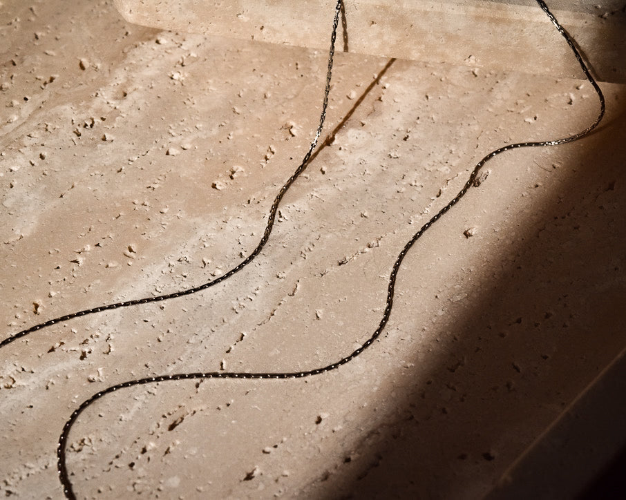 Fine Chain Necklace in Silver