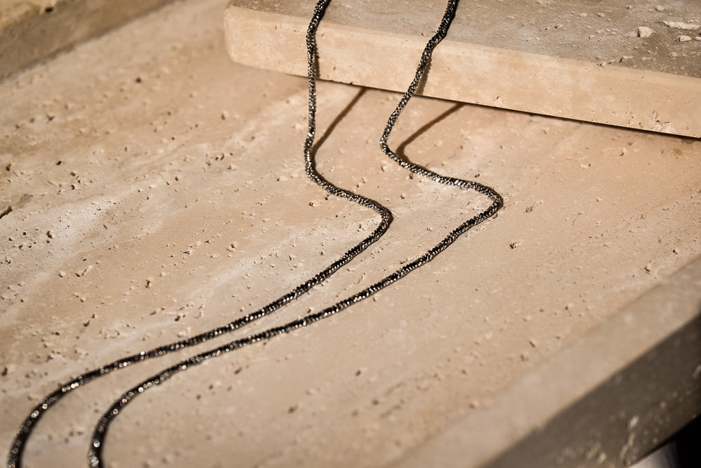 Sleek Chain Necklace in Silver