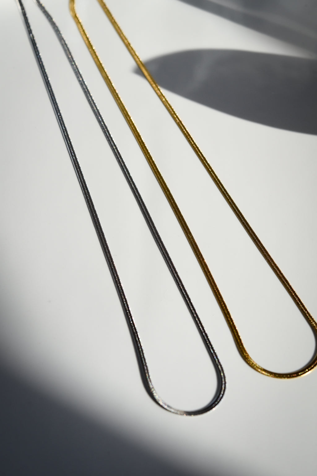 Everyday Flat Chain Necklace in Silver