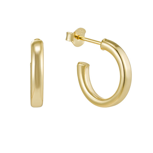 Everyday Small Hoops in Gold