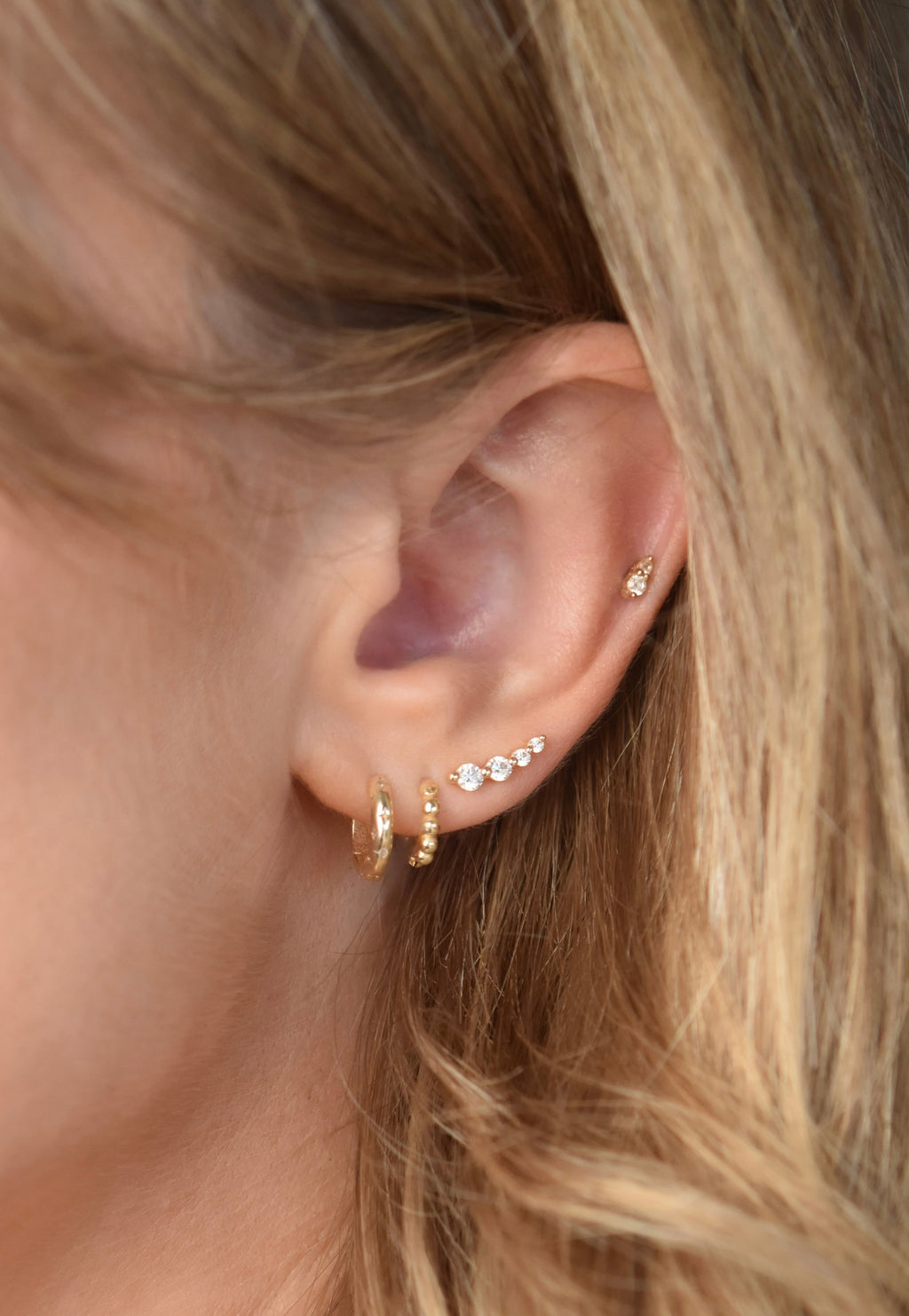 Statement Climbers in Gold