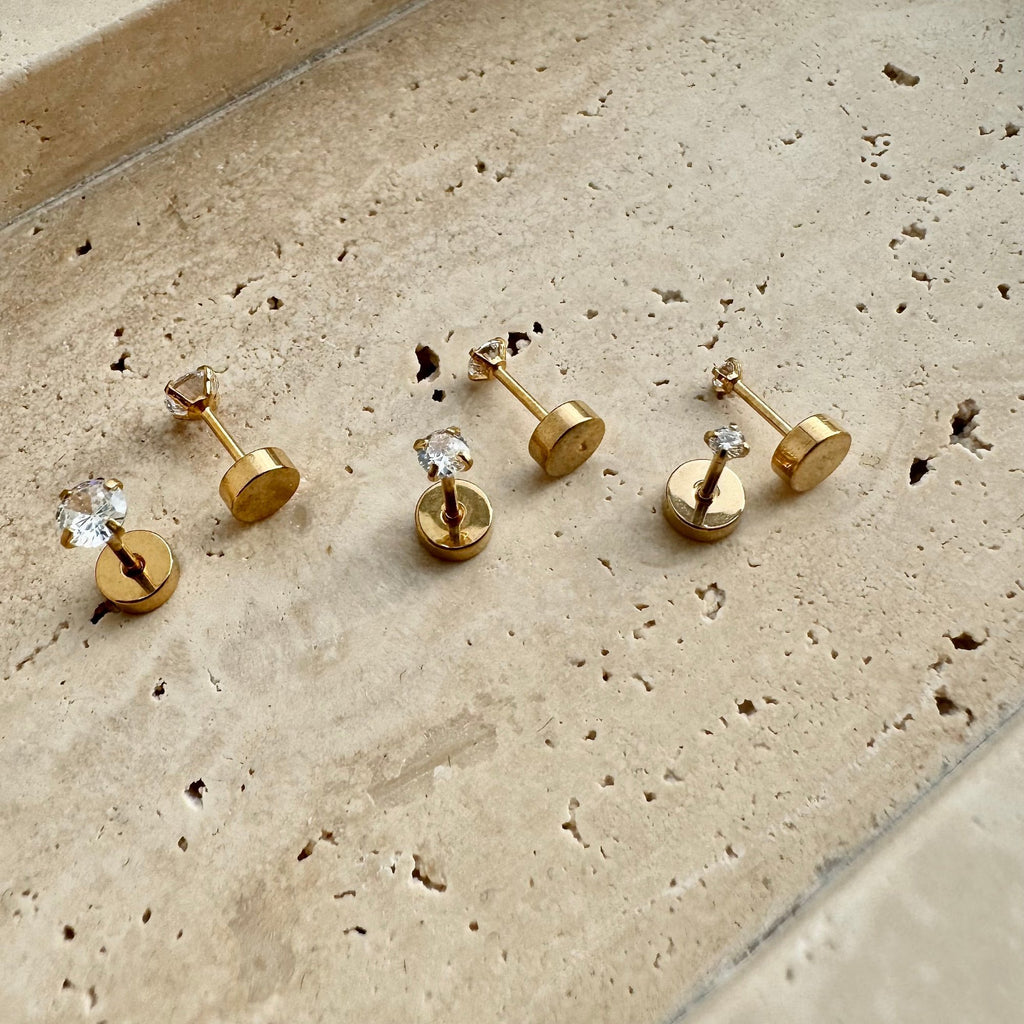 Flat Back Studs- Large