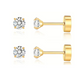 Flat Back Studs- Medium