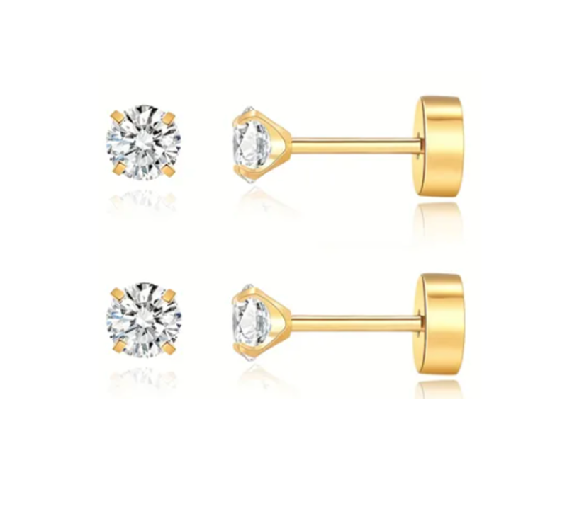 Flat Back Studs- Large