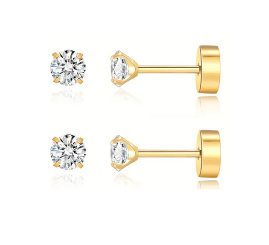 Flat Back Studs- Small