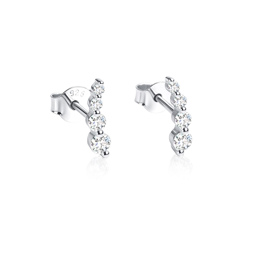 Statement Climbers in Silver