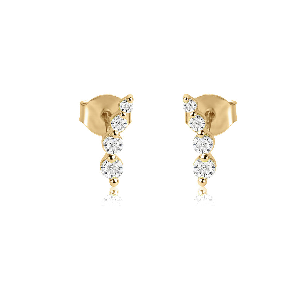 Statement Climbers in Gold